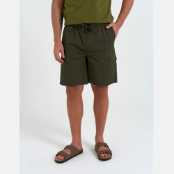 MĘSKIE spodenki CARGO BAWEŁNIANE Z KIESZENIAMI KHAKI MORAJ